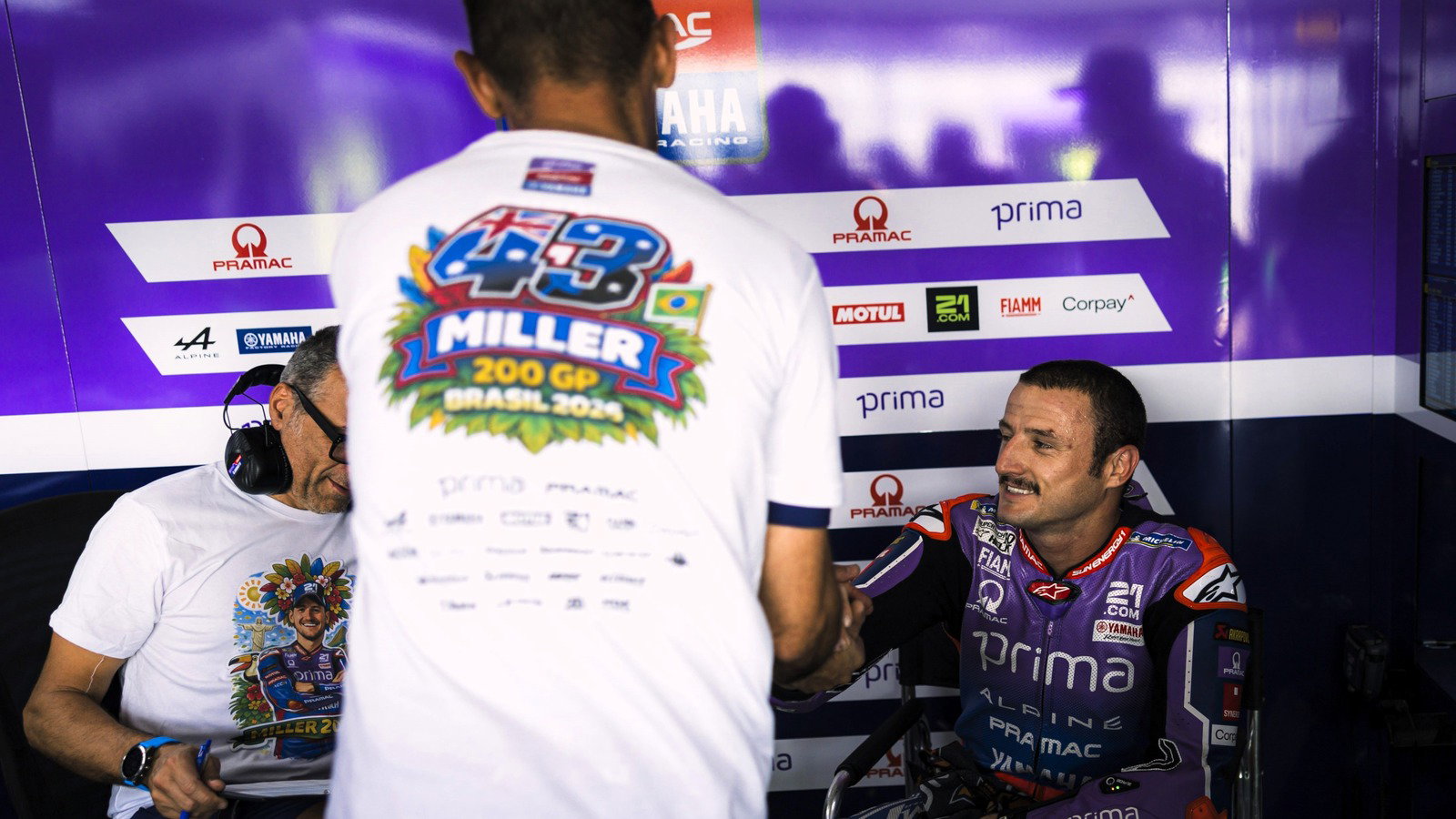 Borsoi, Miller, 200th GP, Brazil 2026.