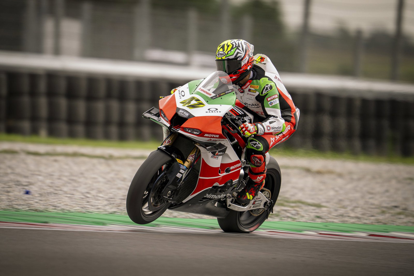 Axel Bassani, September 2026 Cremona HRC WorldSBK test. Credit: Bimota by Kawasaki Racing Team.