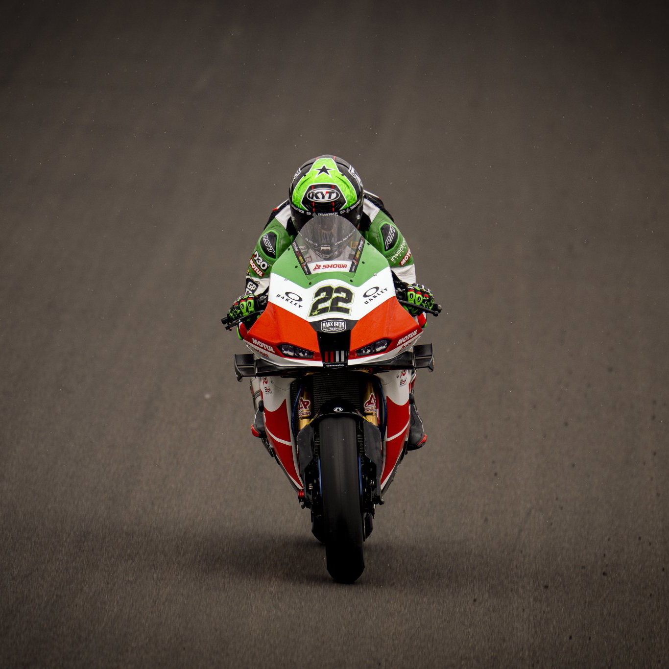 Alex Lowes, September 2026 Cremona HRC WorldSBK test. Credit: Bimota by Kawasaki Racing Team.