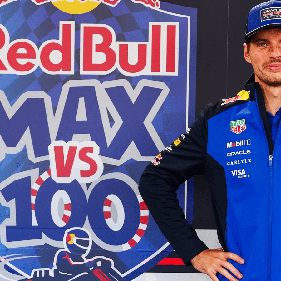 Max Verstappen will take on 100 races in a go-kart race