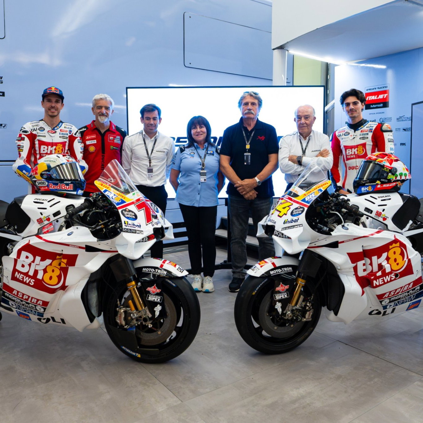 Gresini's Misano tribute livery