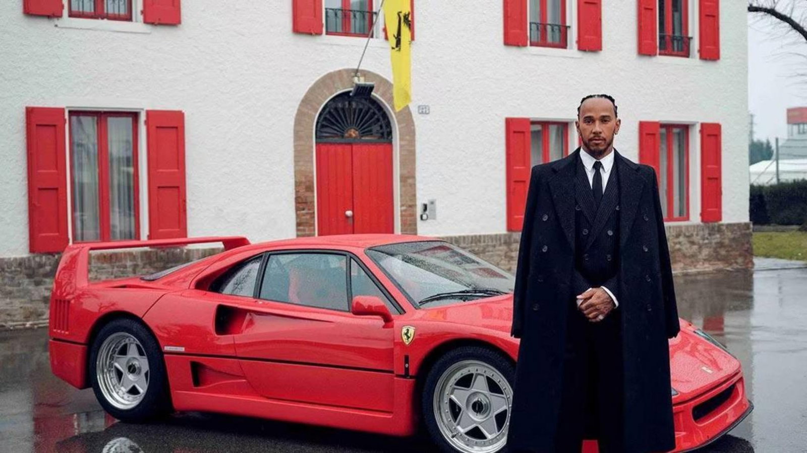 Hamilton finally has his own F40