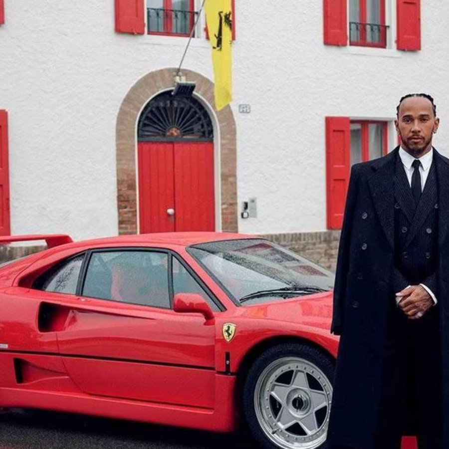 Hamilton finally has his own F40