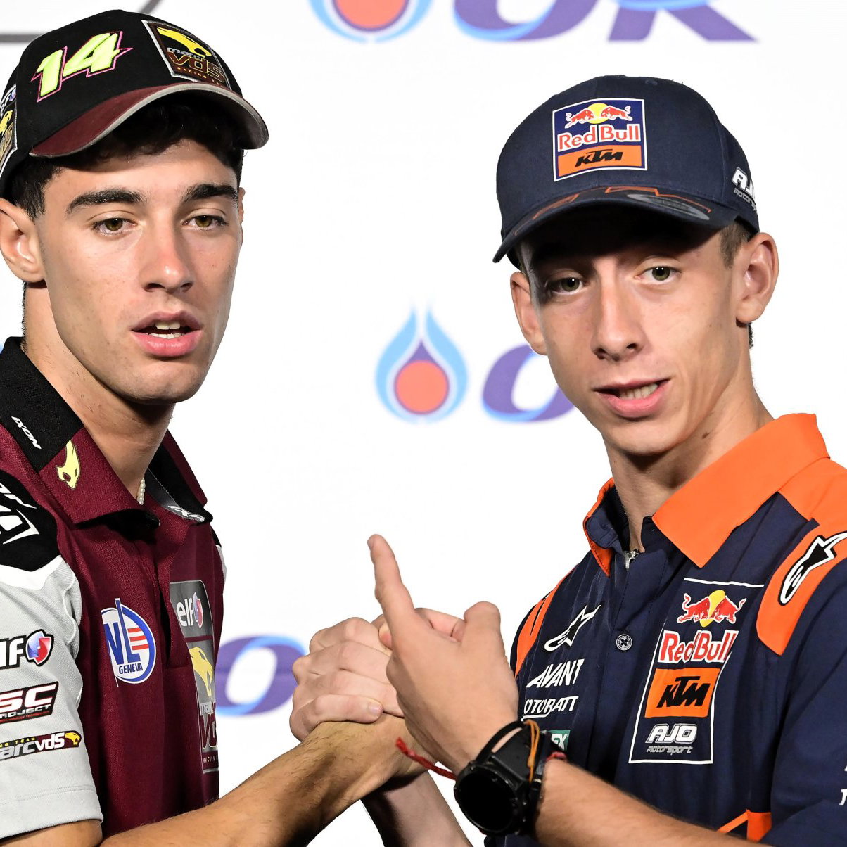 Tony Arbolino and Pedro Acosta fought for the 2023 Moto2 title.