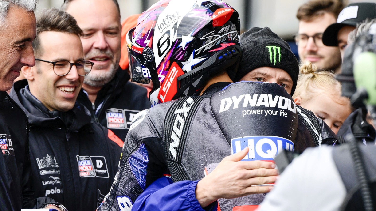 Senna Agius picks up the baton from Jack Miller in MotoGP