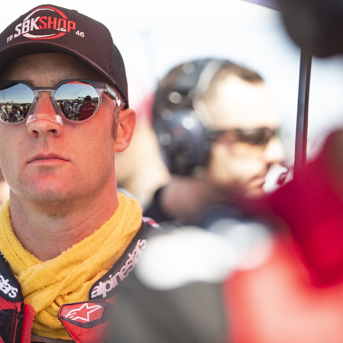 Tommy Bridewell, 2026 UK WorldSBK, grid. Credit: Gold and Goose.