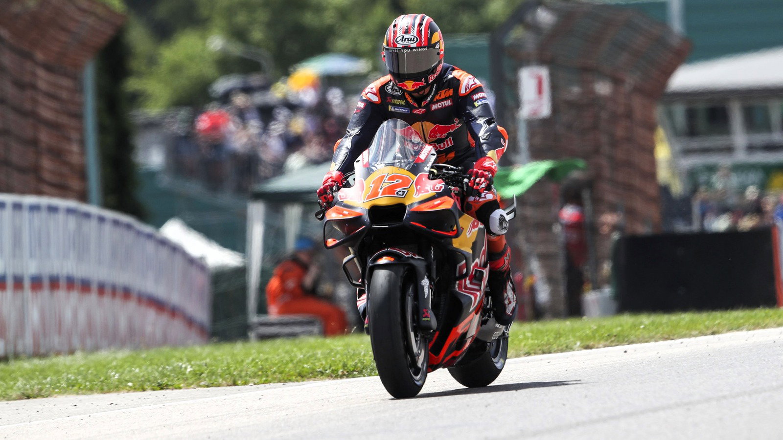 Maverick Vinales hasn't been on track since the July's German MotoGP.