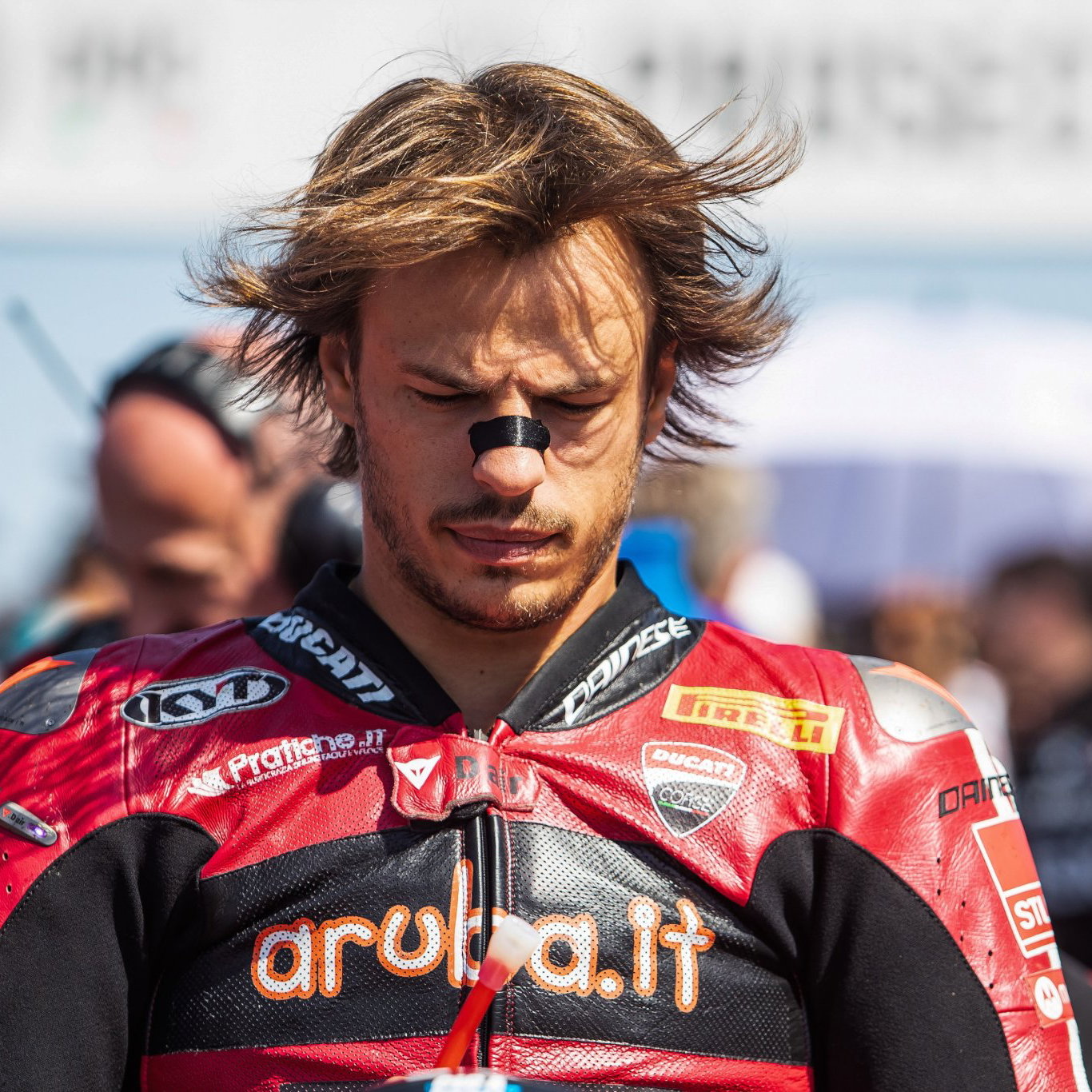 Nicolo Bulega, 2026 UK WorldSBK, grid. Credit: Gold and Goose.