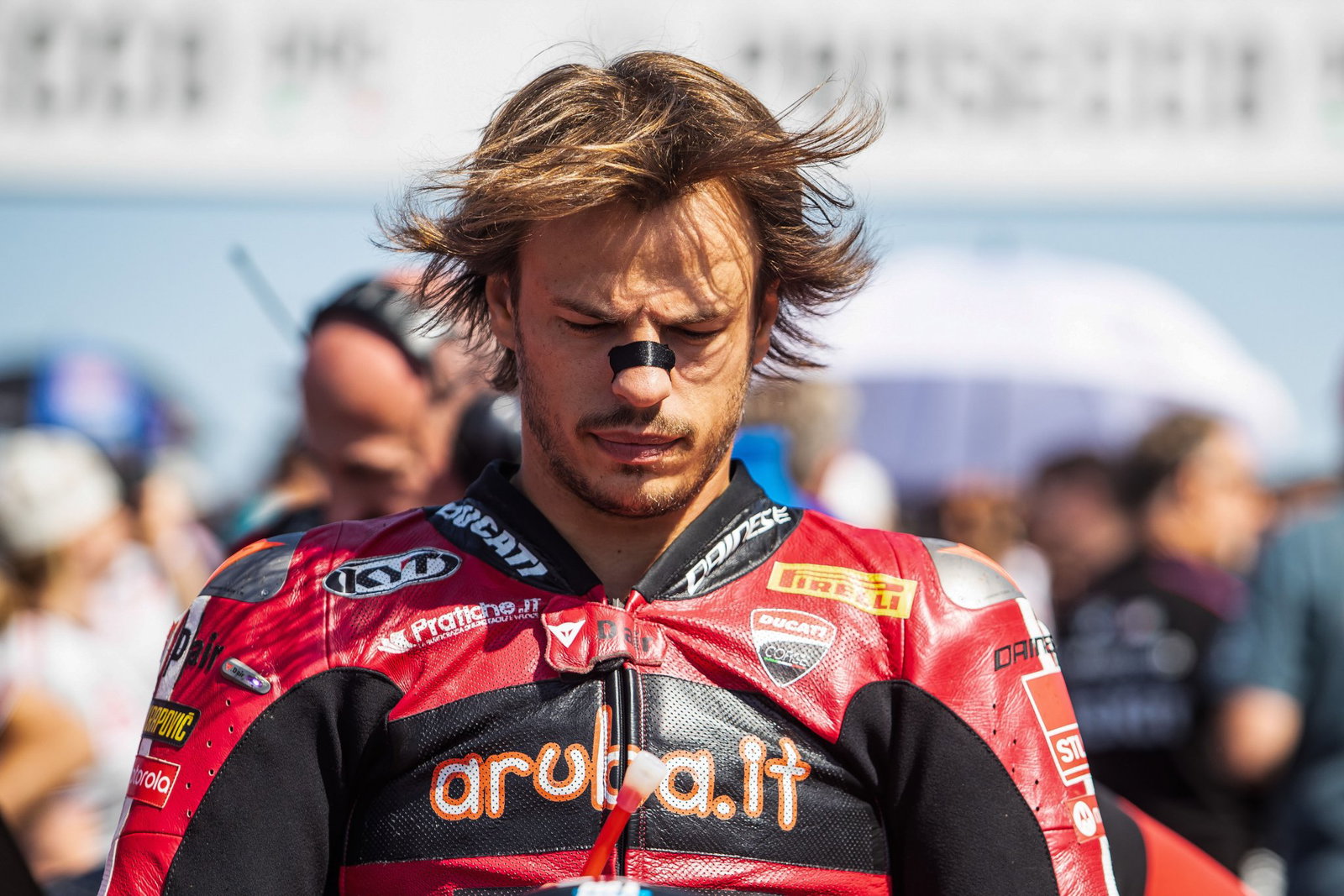 Nicolo Bulega, 2026 UK WorldSBK, grid. Credit: Gold and Goose.