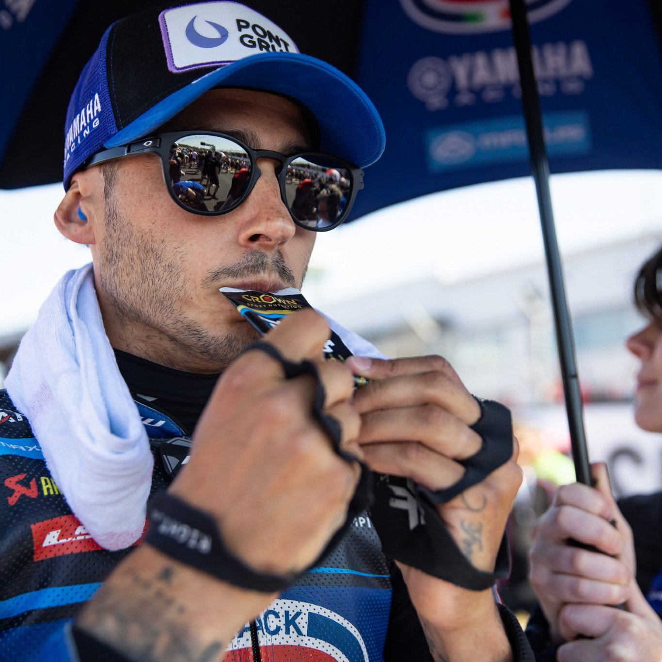 Xavi Vierge, 2026 UK WorldSBK, grid. Credit: Gold and Goose.