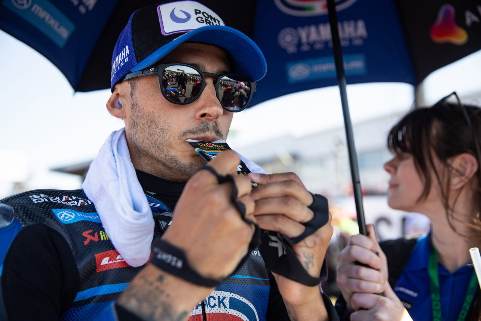 Xavi Vierge, 2026 UK WorldSBK, grid. Credit: Gold and Goose.