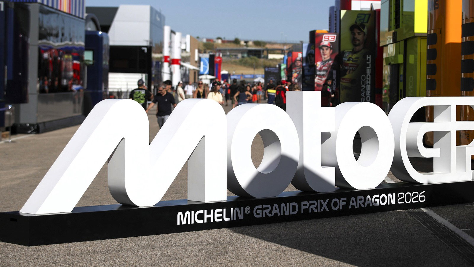 MotoGP logo, Aragon.