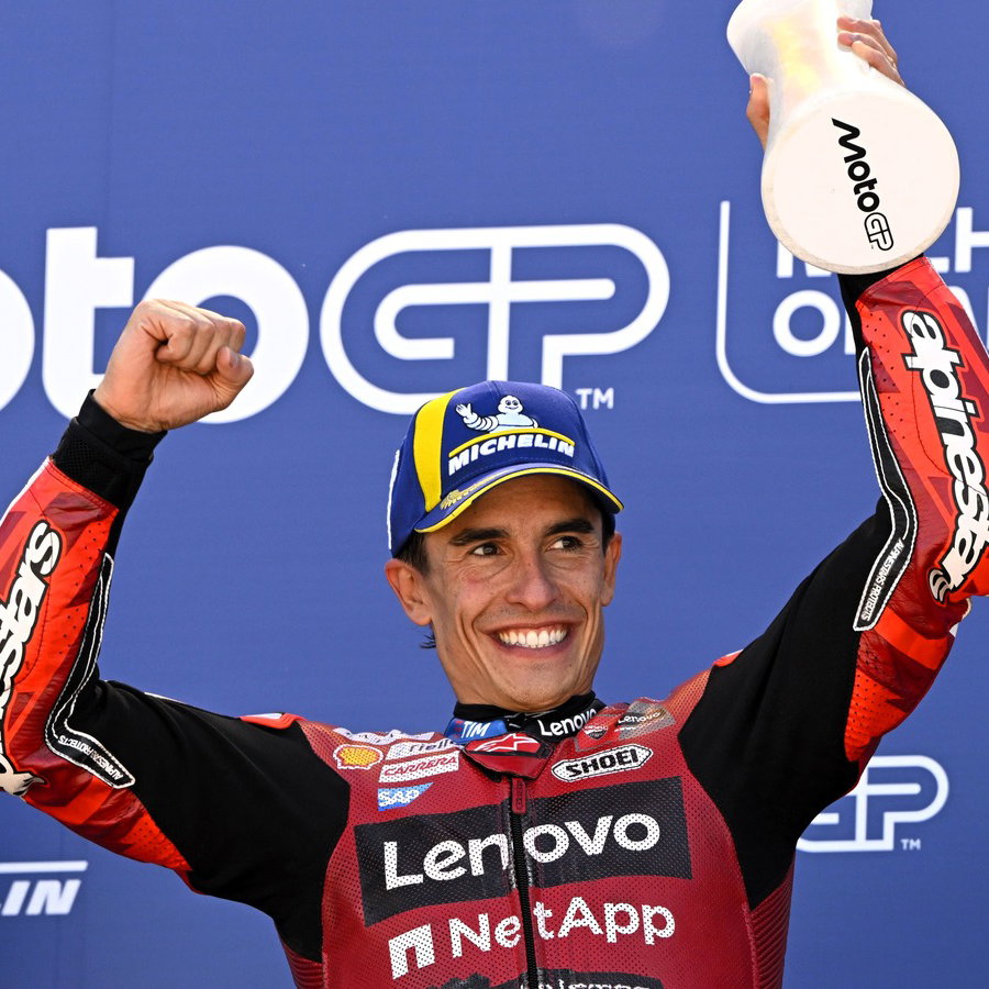 Marc Marquez wins Aragon MotoGP.