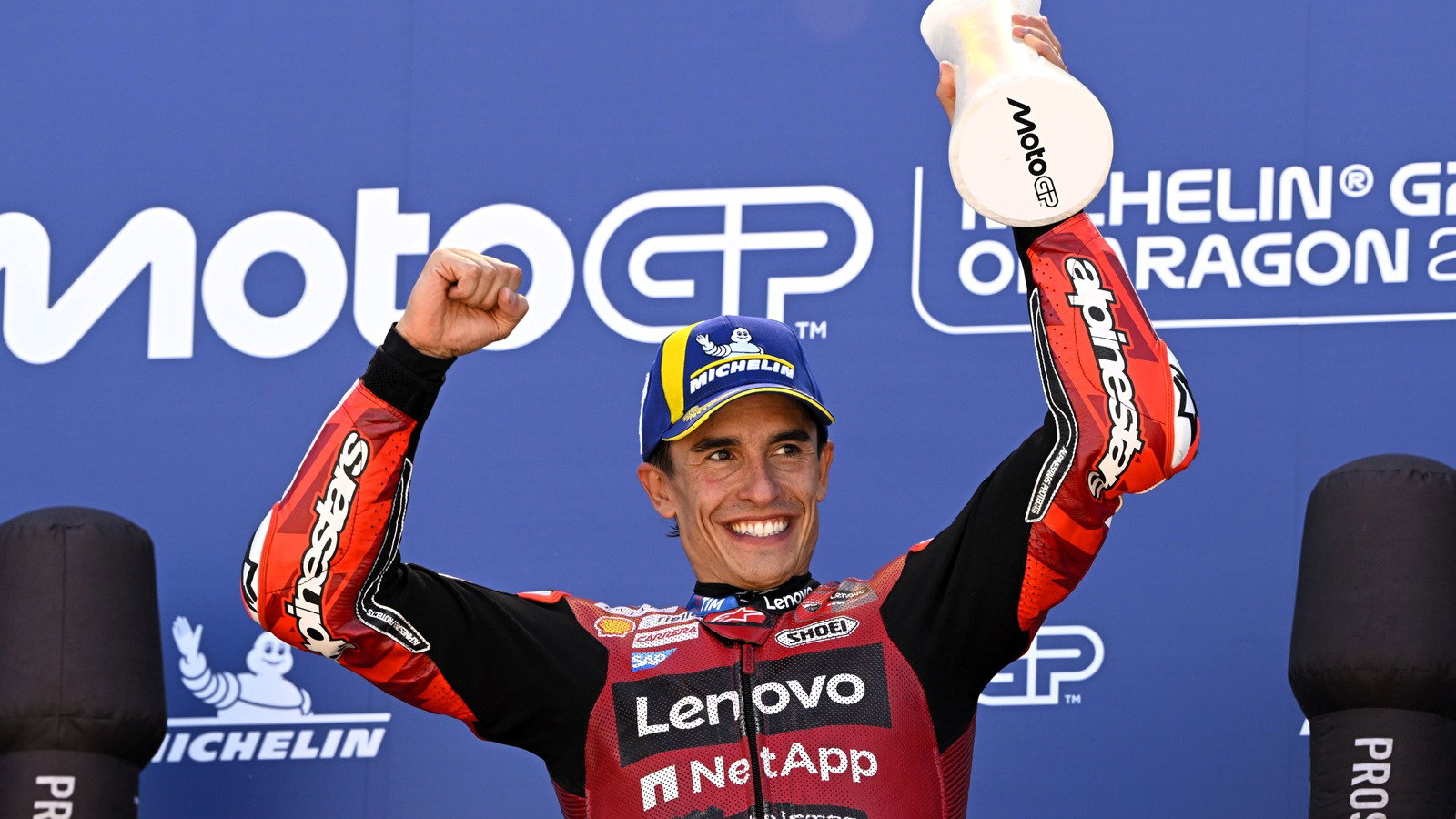 Marc Marquez wins Aragon MotoGP.