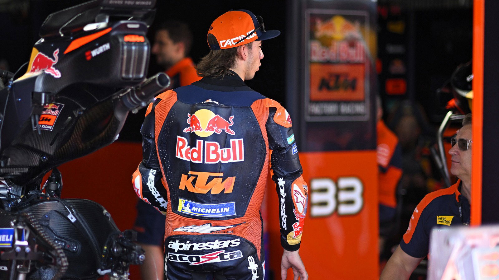 Pedro Acosta, Pit Beirer, Red Bull KTM.