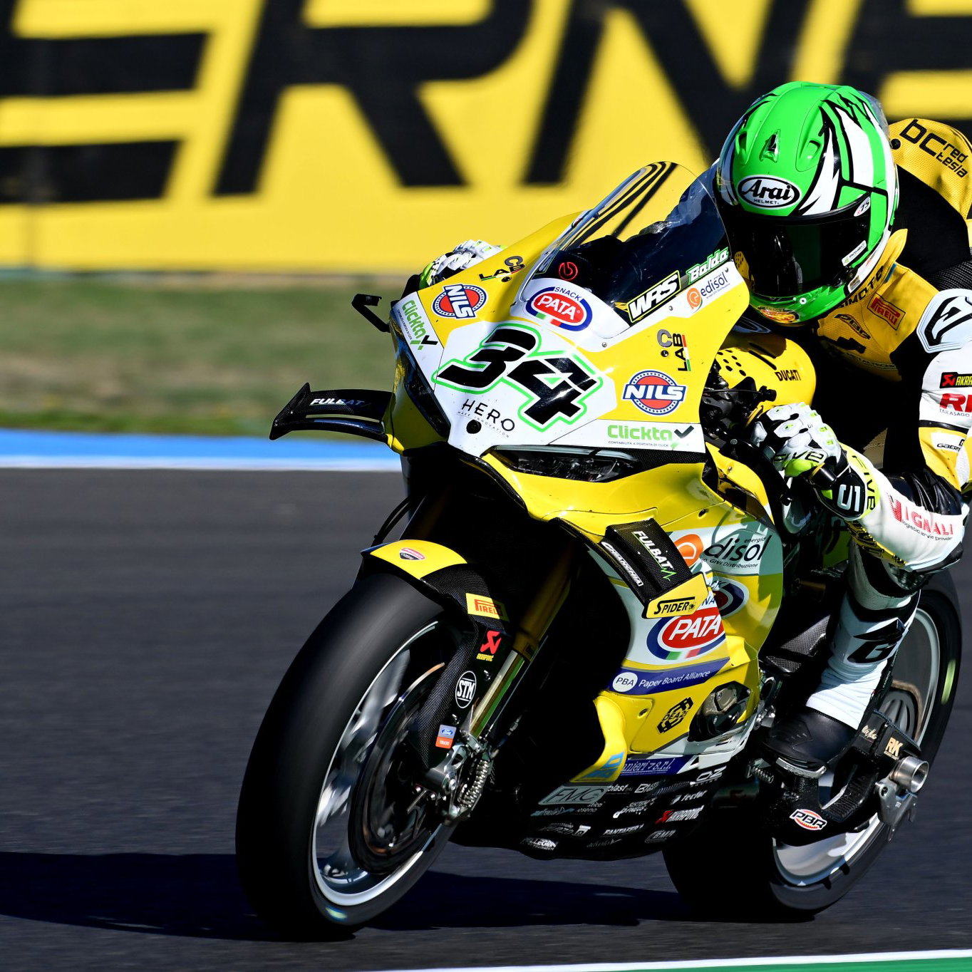 Lorenzo Baldassarri, 2026 French WorldSBK. Credit: Gold and Goose.
