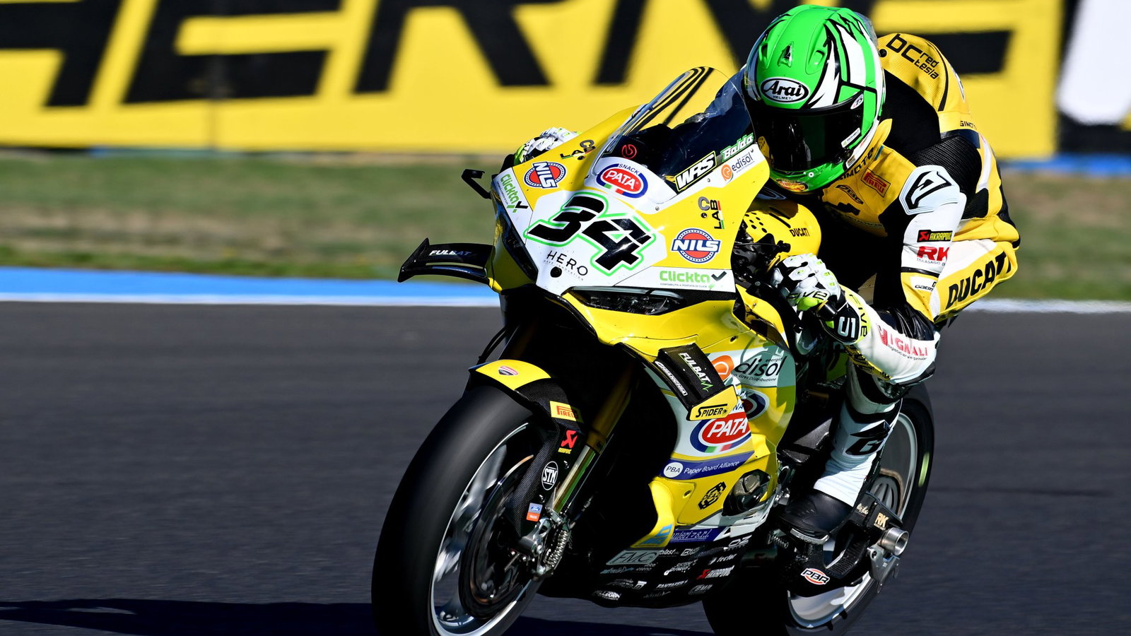 Lorenzo Baldassarri, 2026 French WorldSBK. Credit: Gold and Goose.