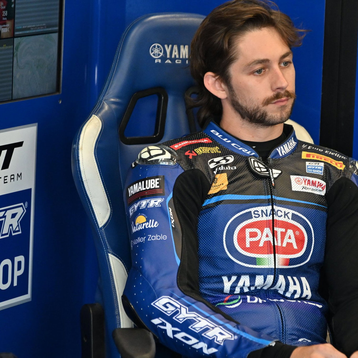 Remy Gardner, 2026 French WorldSBK, pit box. Credit: Gold and Goose.
