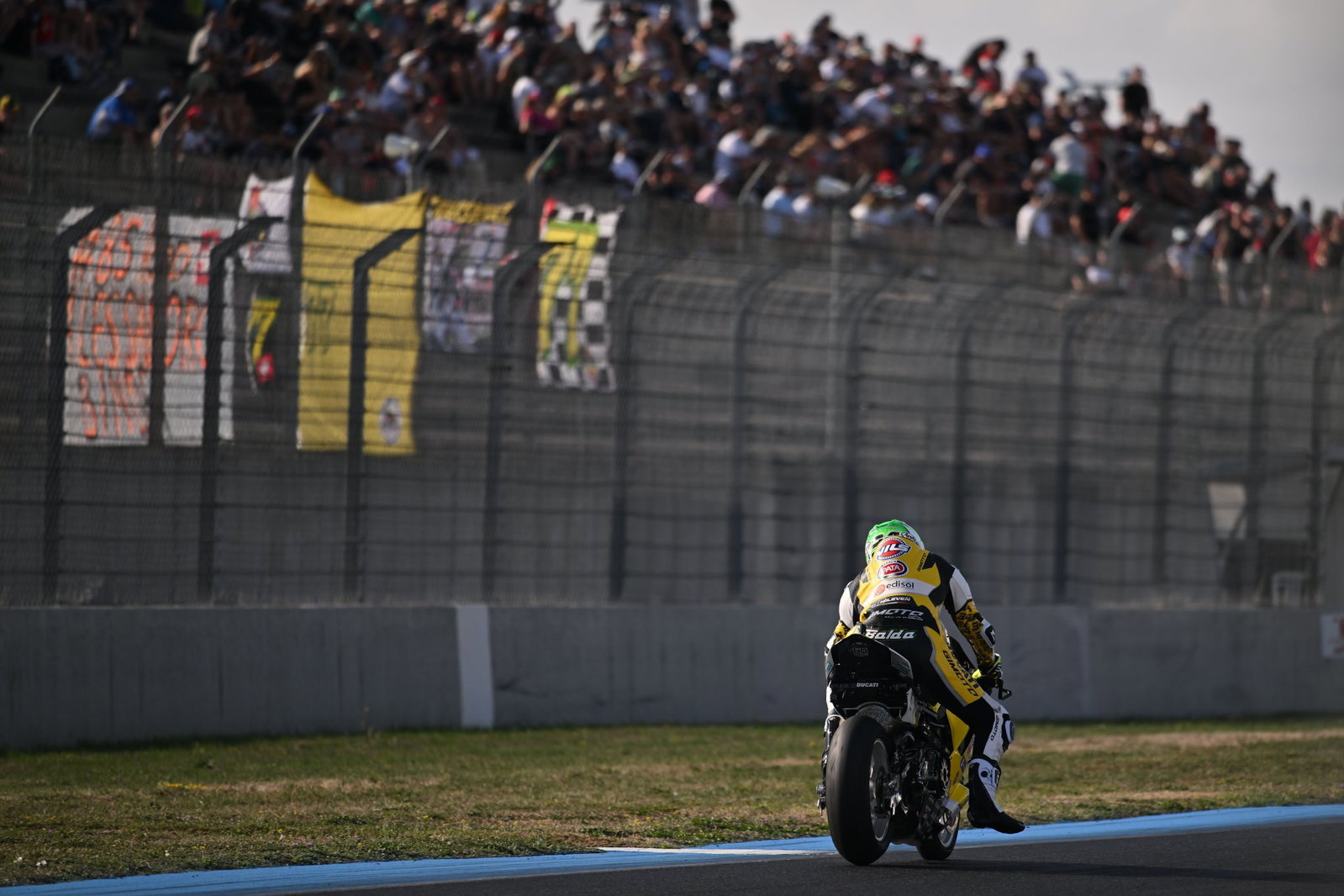 Lorenzo Baldassarri, 2026 French WorldSBK. Credit: Gold and Goose.