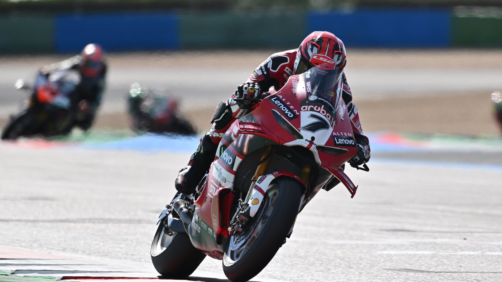 Iker Lecuona at the 2026 French WorldSBK, where he had a near miss in the Superpole Race with Nicolo Bulega.