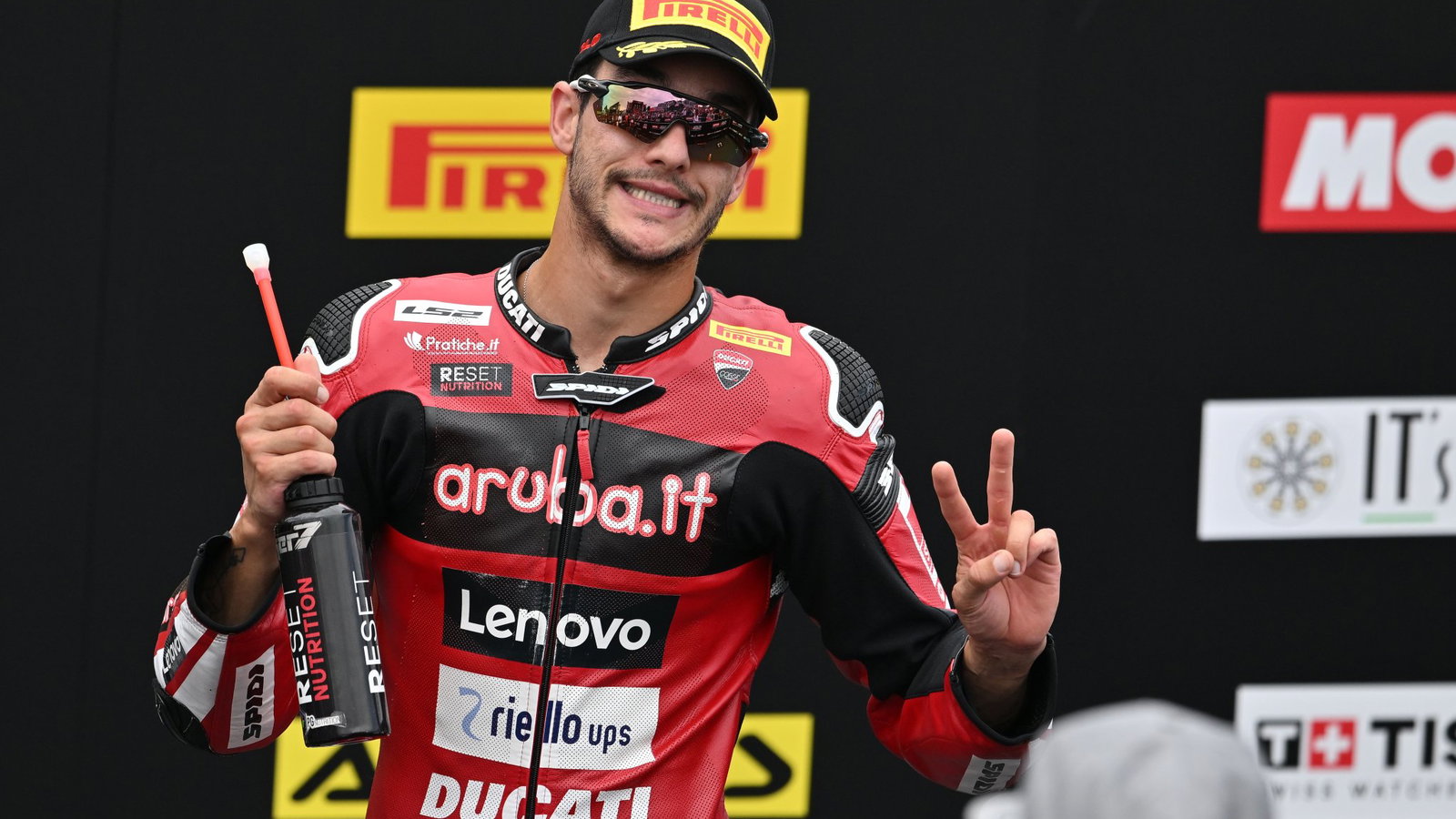 Iker Lecuona, 2026 French WorldSBK, parc ferme. Credit: Gold and Goose.