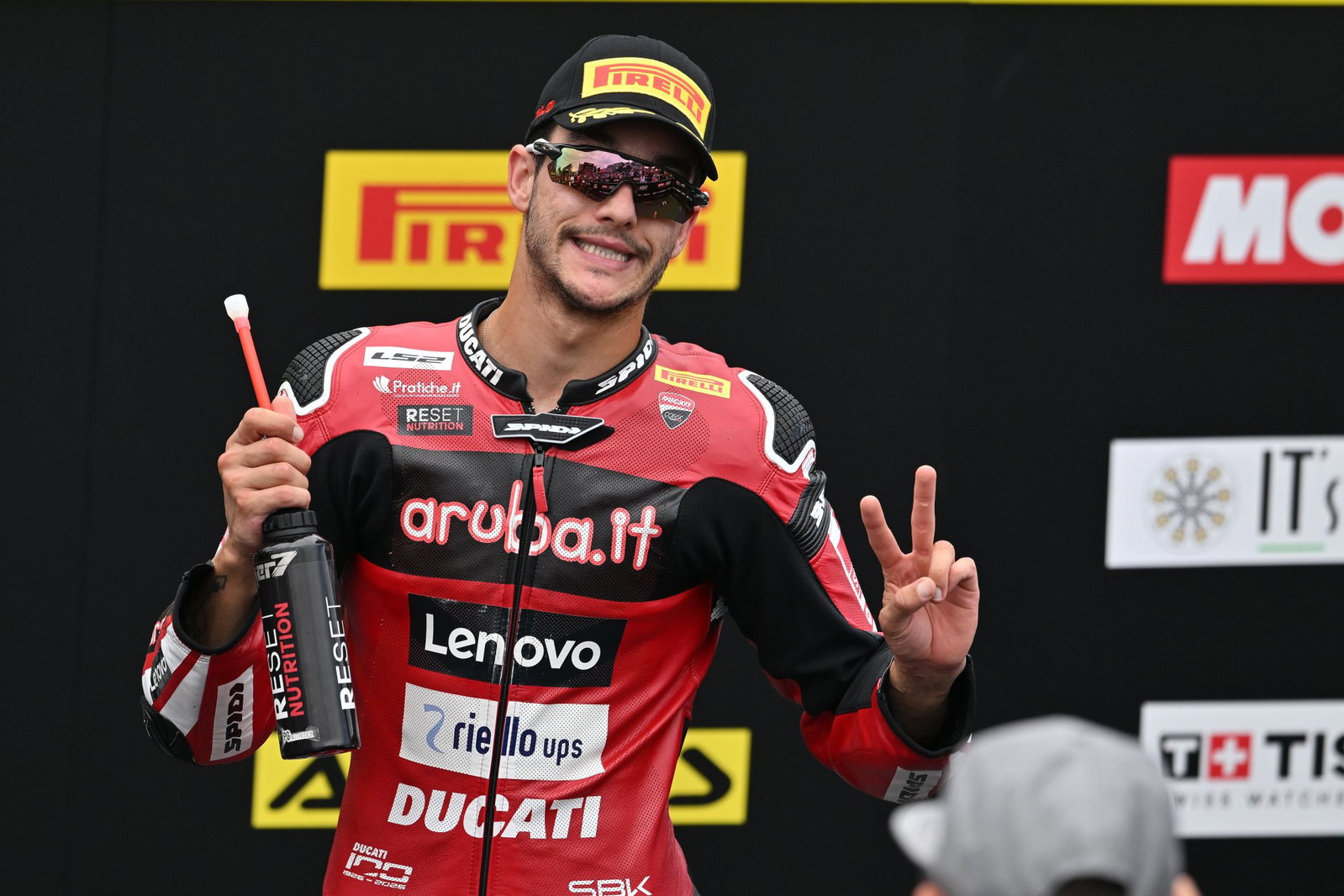 Iker Lecuona, 2026 French WorldSBK, parc ferme. Credit: Gold and Goose.