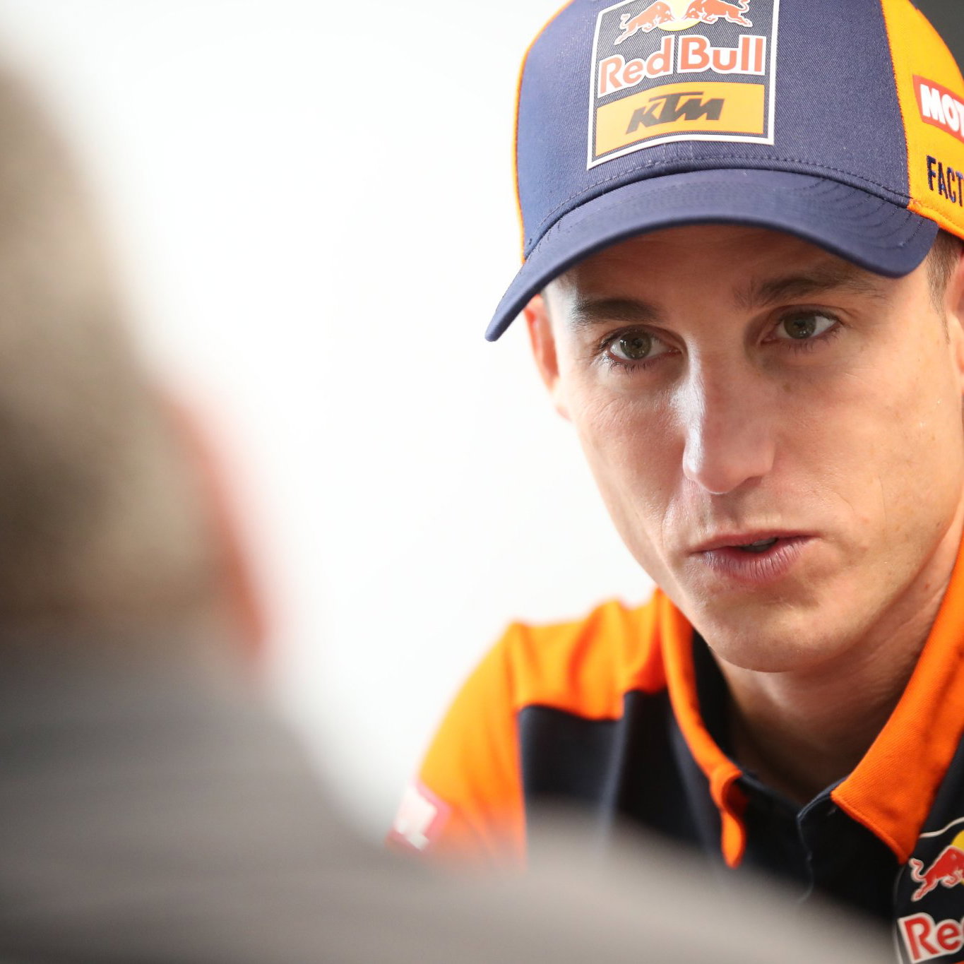 Pol Espargaro speaks to the media at 2026 MotoGP San Marino Grand Prix. Credit: Gold and Goose.