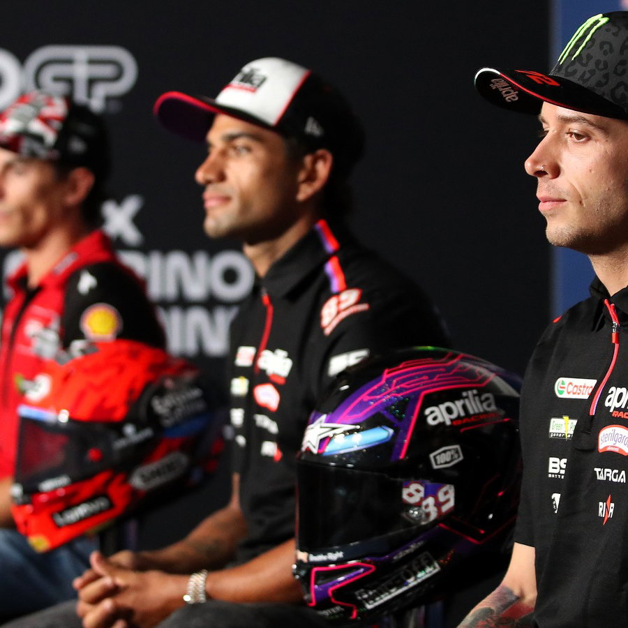 Bezzecchi, Martin, Marc Marquez, 2026 Misano MotoGP. 