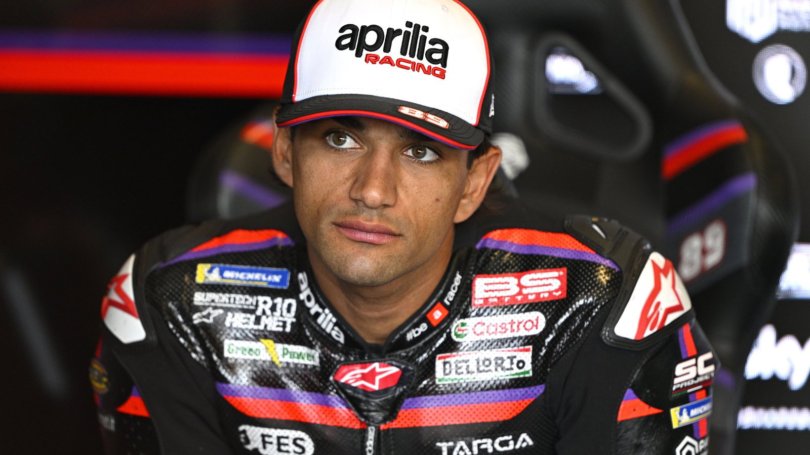 Jorge Martin, 2026 MotoGP San Marino Grand Prix, pit box. Credit: Gold and Goose.
