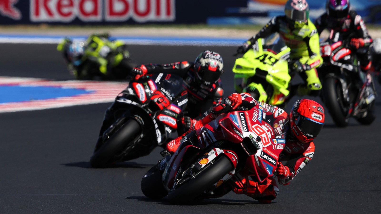Sprint results from the 2026 San Marino MotoGP.