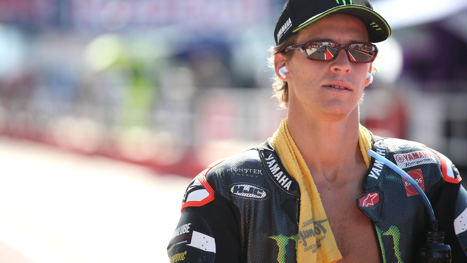 Fabio Quartararo crashed at the Misano sprint