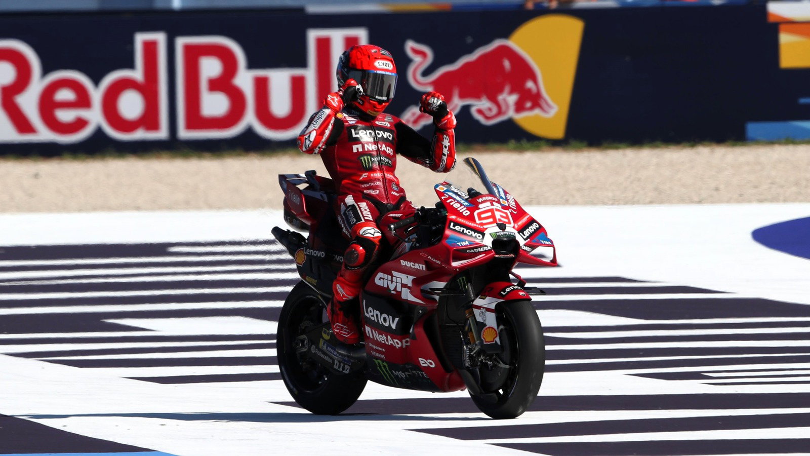 Marc Marquez wins Misano Sprint.