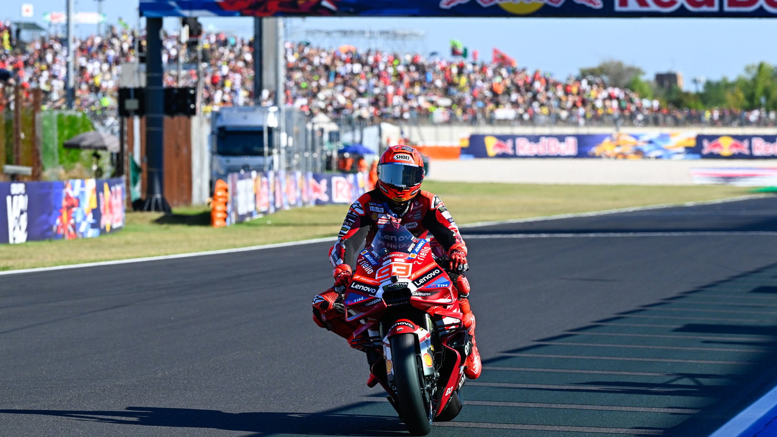 Marc Marquez, 2026 MotoGP San Marino Grand Prix. Credit: Gold and Goose.