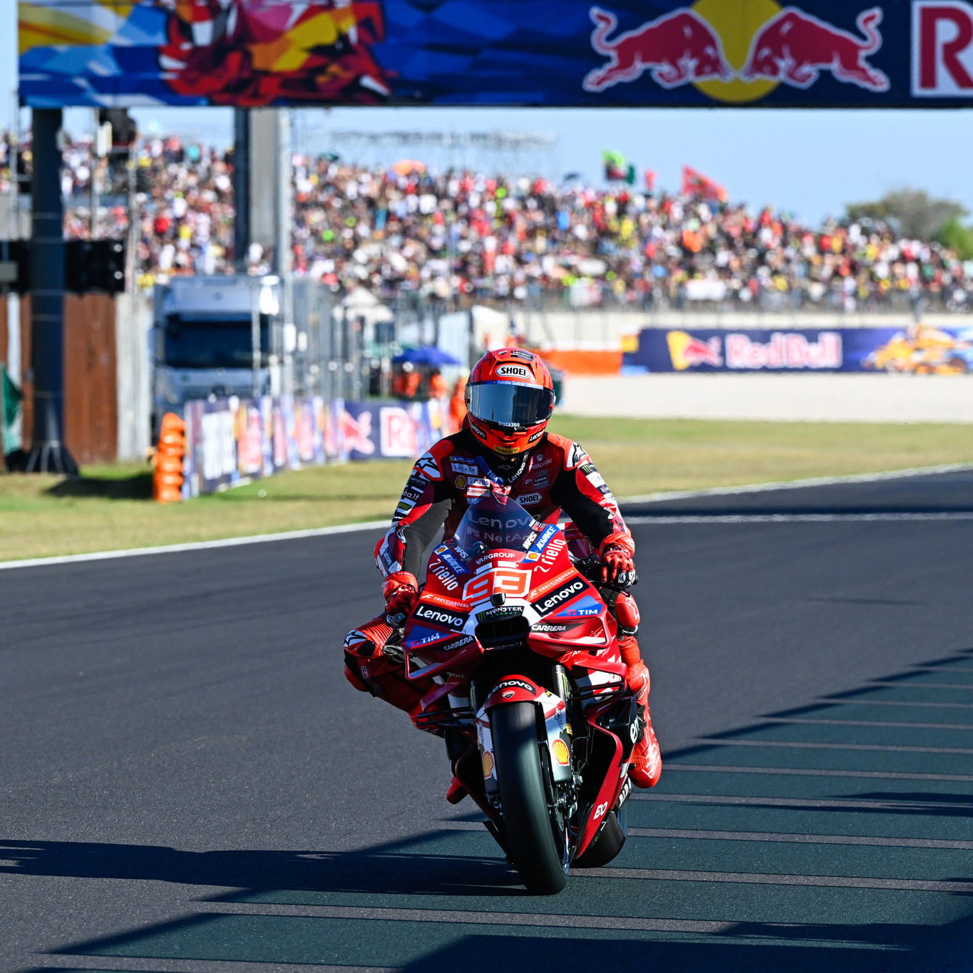 Marc Marquez, 2026 MotoGP San Marino Grand Prix. Credit: Gold and Goose.