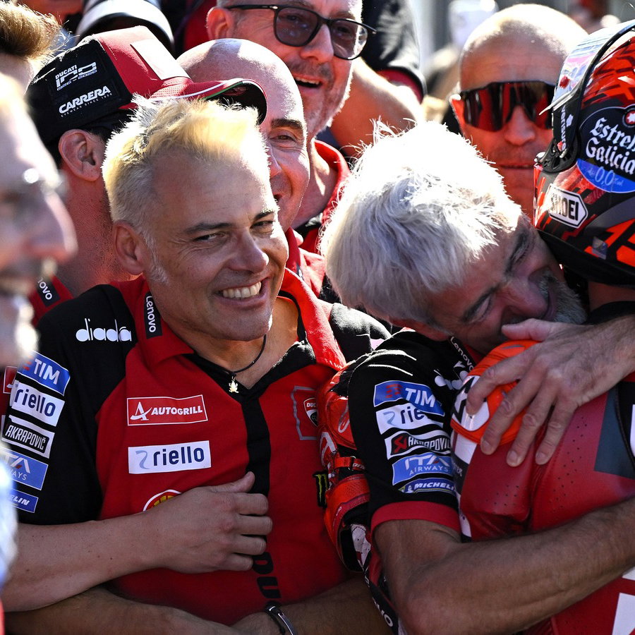 Gigi Dall’Igna, Marc Marquez, 2026 Misano MotoGP.
