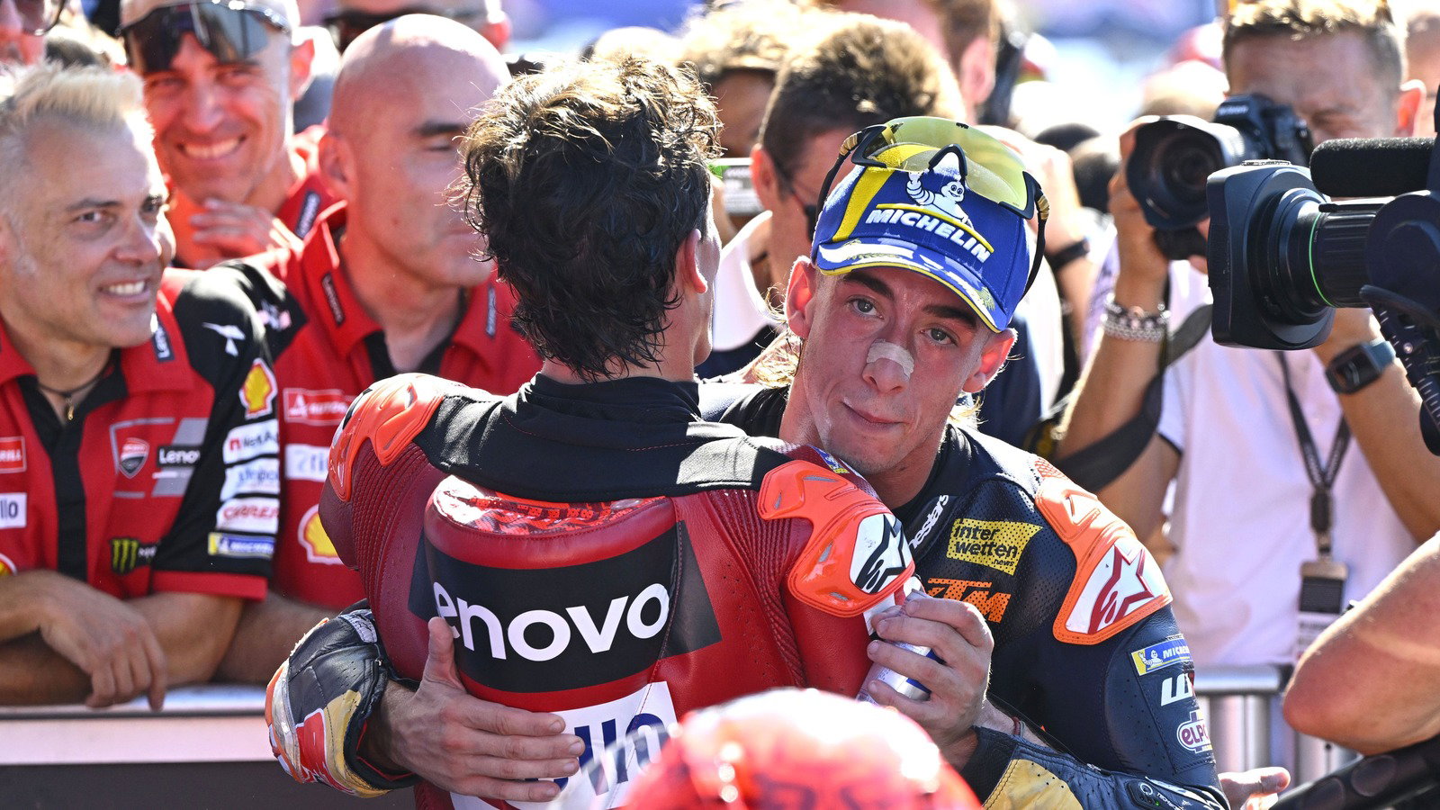 Pedro Acosta, Marc Marquez.