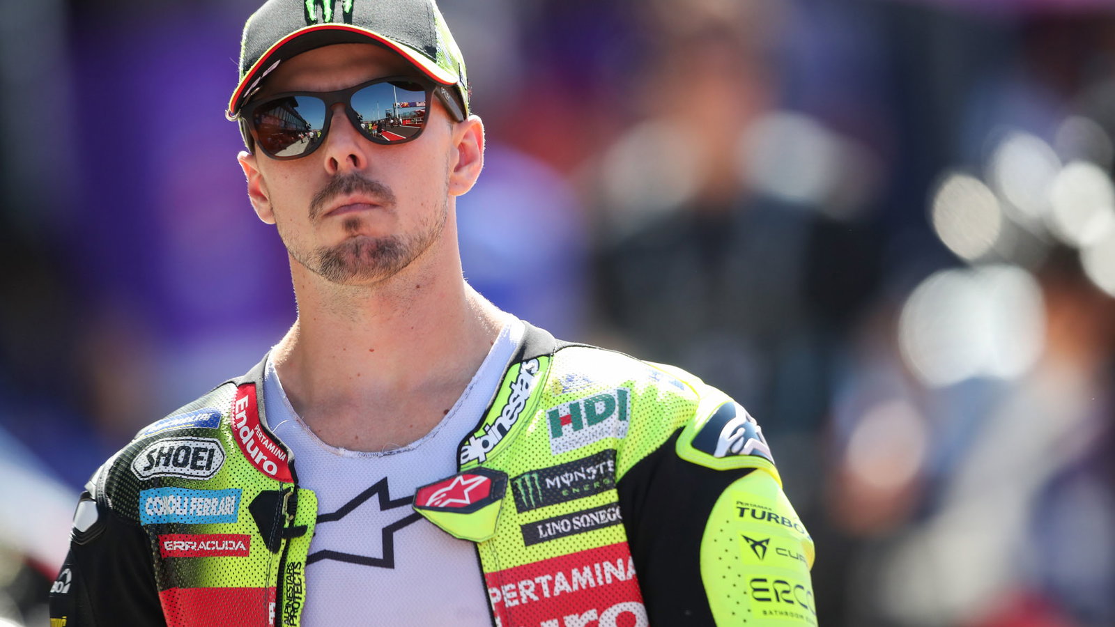 Fabio Di Giannantonio hit brake problems at the Misano MotoGP, finishing seventh.