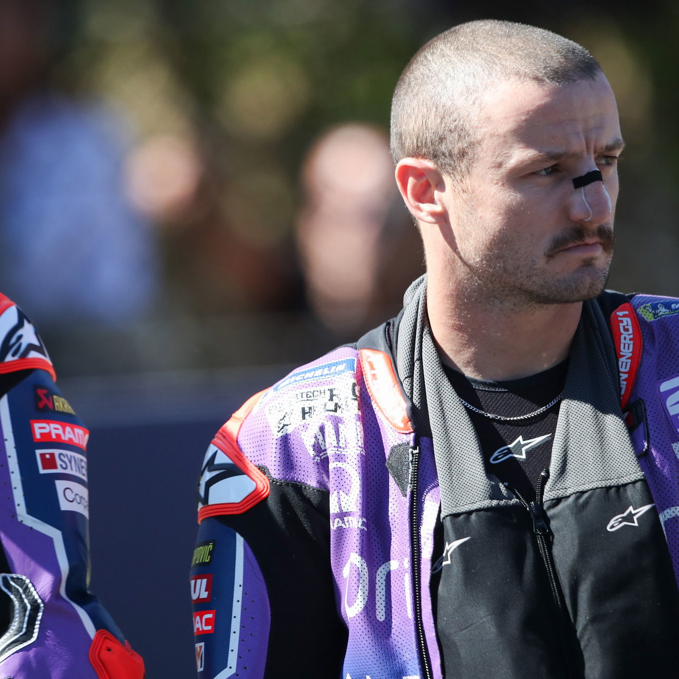 Jack Miller, 2026 MotoGP San Marino Grand Prix, pre-race ceremony. Credit: Gold and Goose.