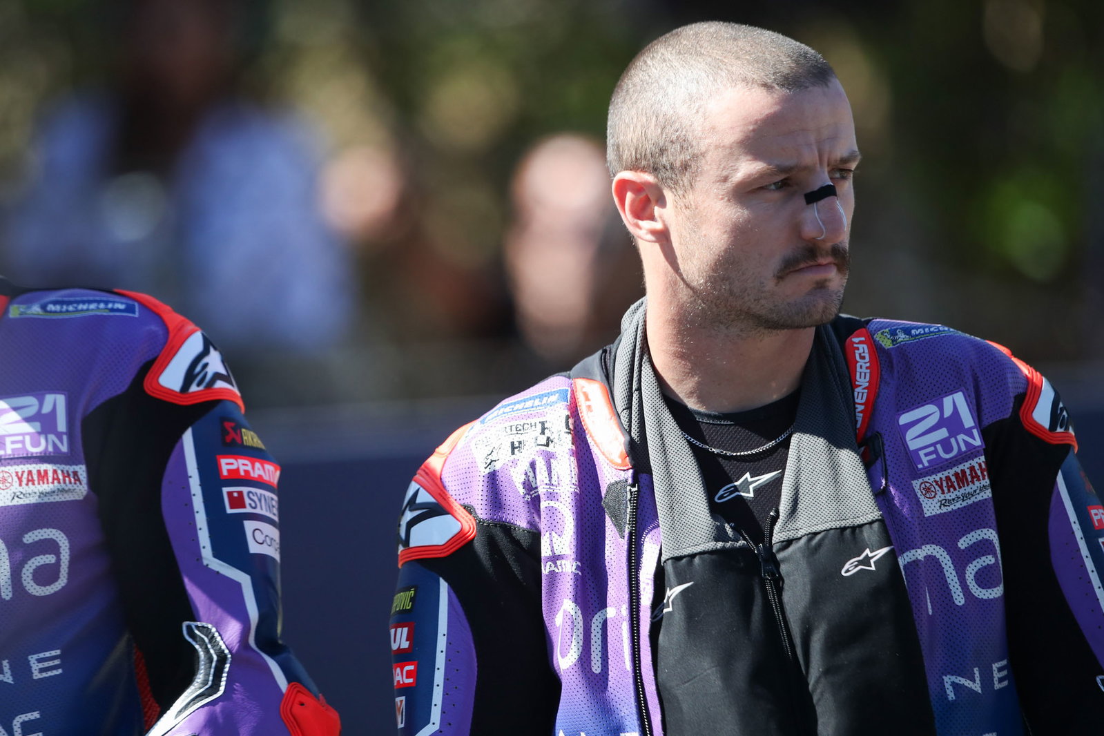 Jack Miller, 2026 MotoGP San Marino Grand Prix, pre-race ceremony. Credit: Gold and Goose.