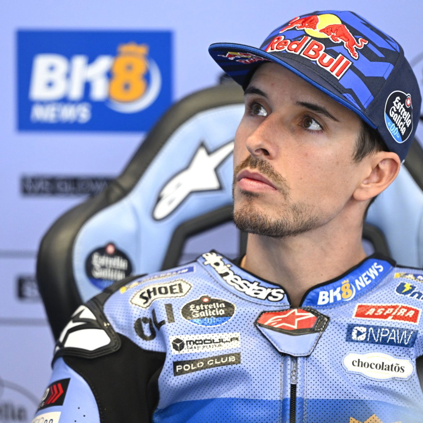 Alex Marquez, 2026 MotoGP Austrian Grand Prix, pit box. Credit: Gold and Goose.