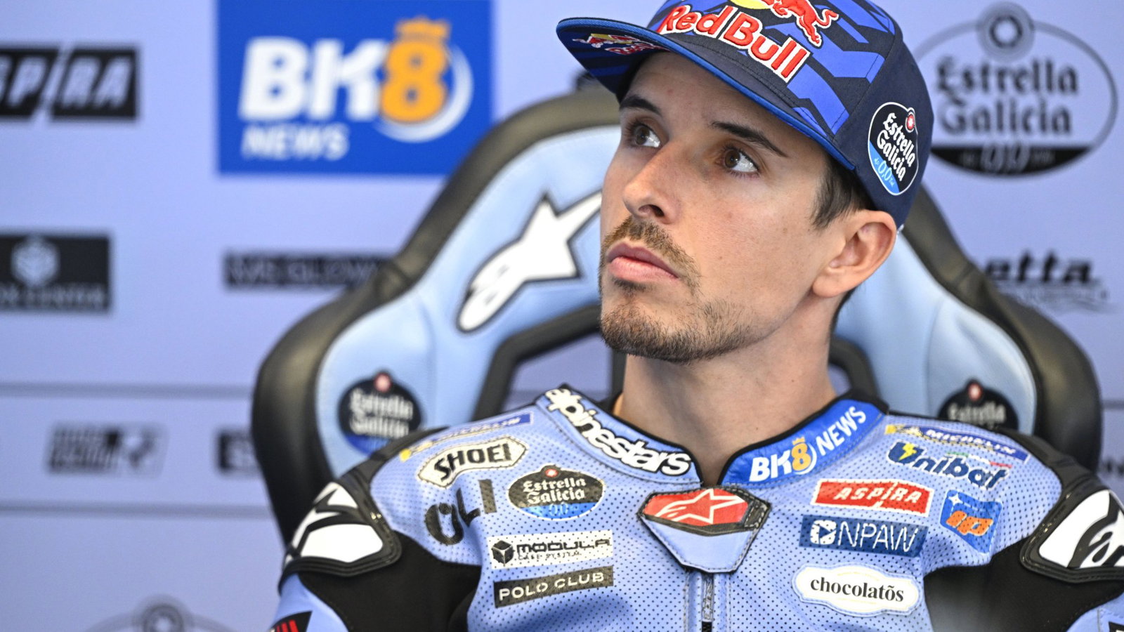Alex Marquez, 2026 MotoGP Austrian Grand Prix, pit box. Credit: Gold and Goose.