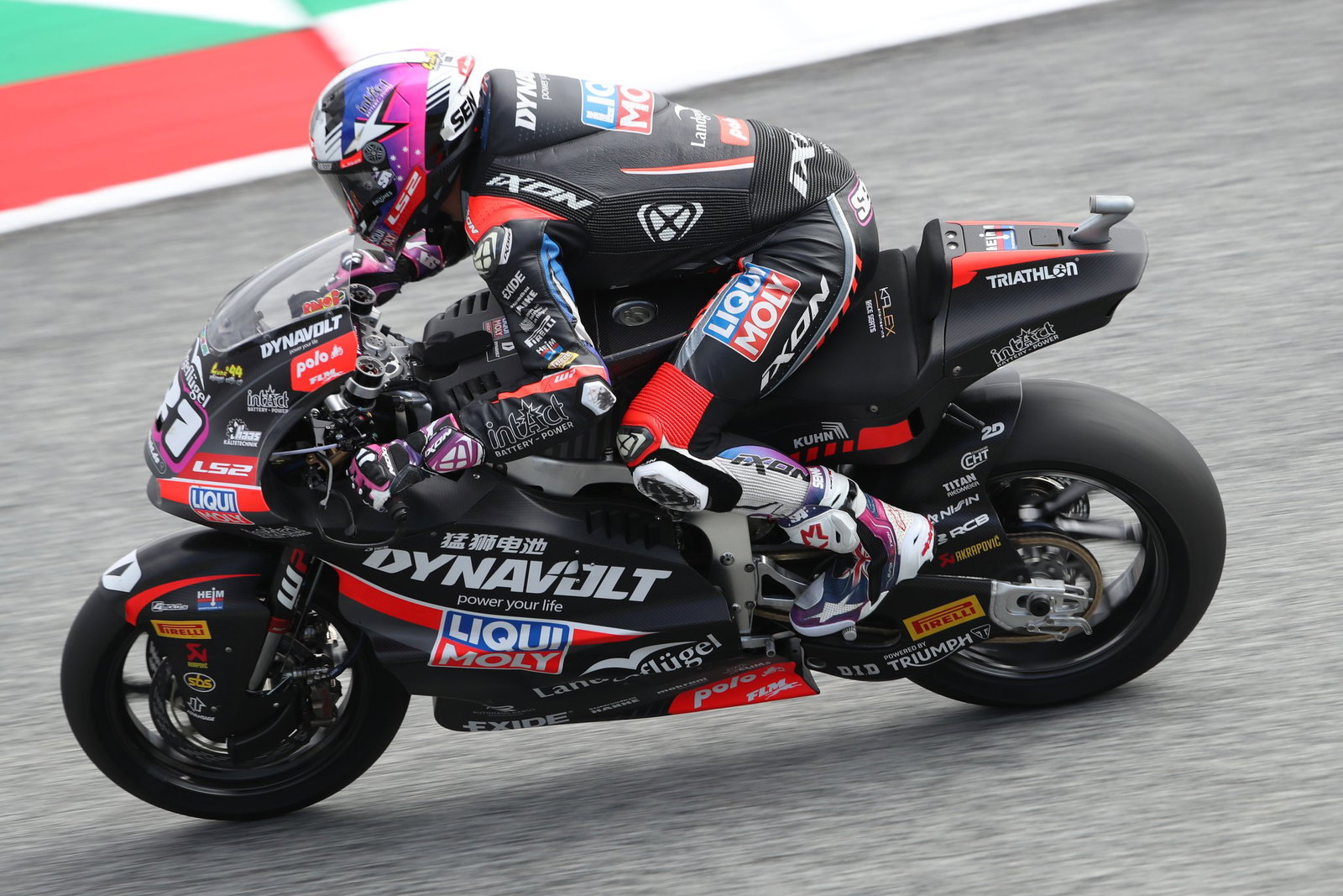 Senna Agius, 2026 Moto2 Austrian Grand Prix. Credit: Gold and Goose.