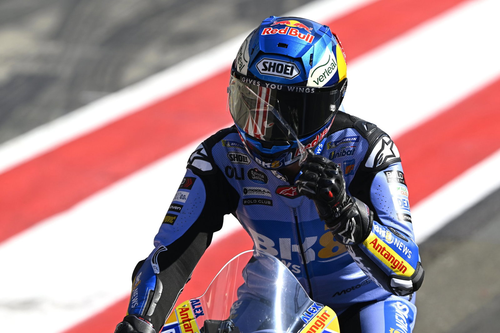 Alex Marquez, 2026 MotoGP Austrian Grand Prix, pit lane. Credit: Gold and Goose.
