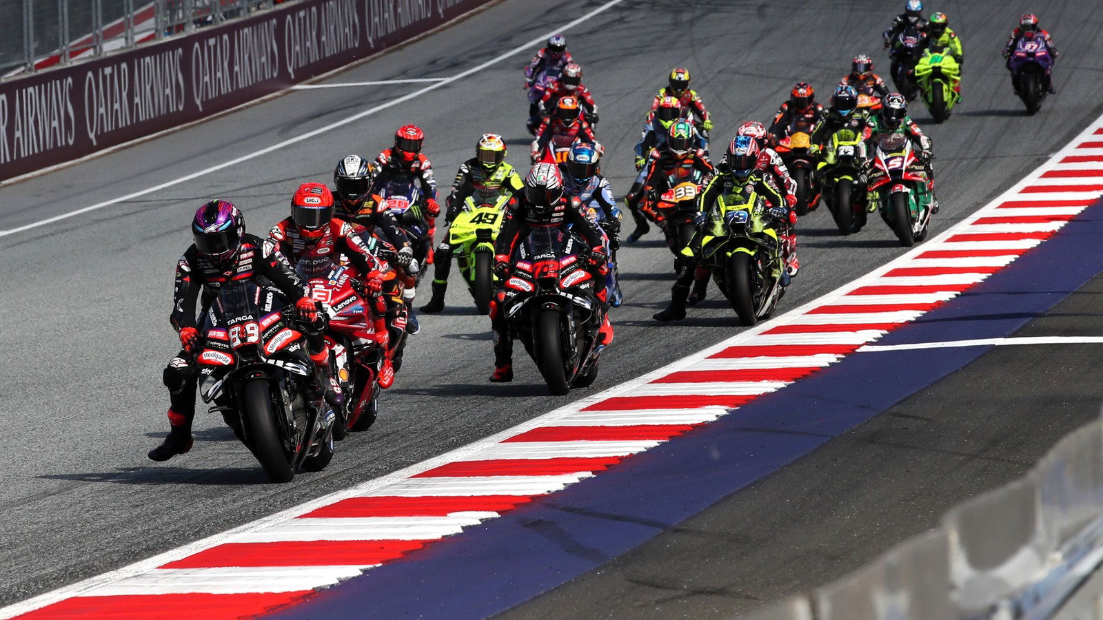 All of Saturday's results from the Austrian MotoGP at the Red Bull Ring.