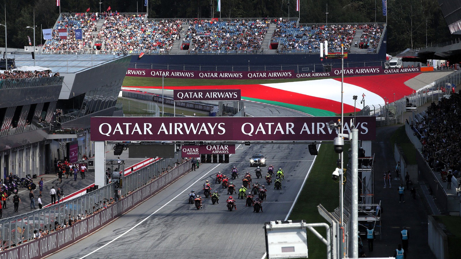 Start, 2026 Red Bull Ring MotoGP.