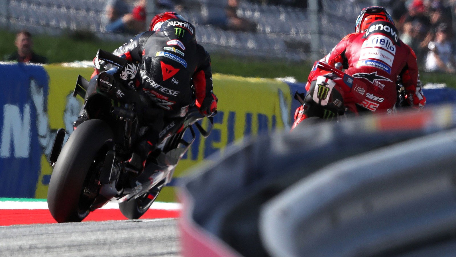 Marco Bezzecchi, Marc Marquez, 2026 Red Bull Ring MotoGP. 