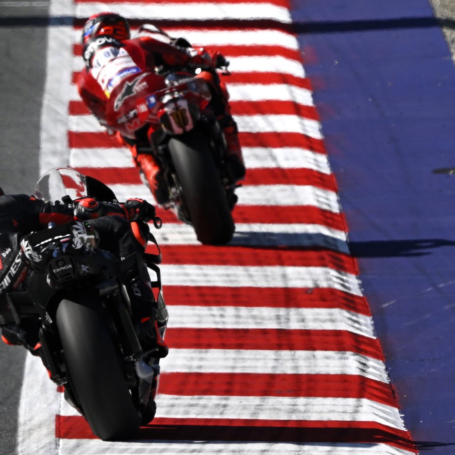 Marco Bezzecchi, Marc Marquez, 2026 Red Bull Ring MotoGP. 