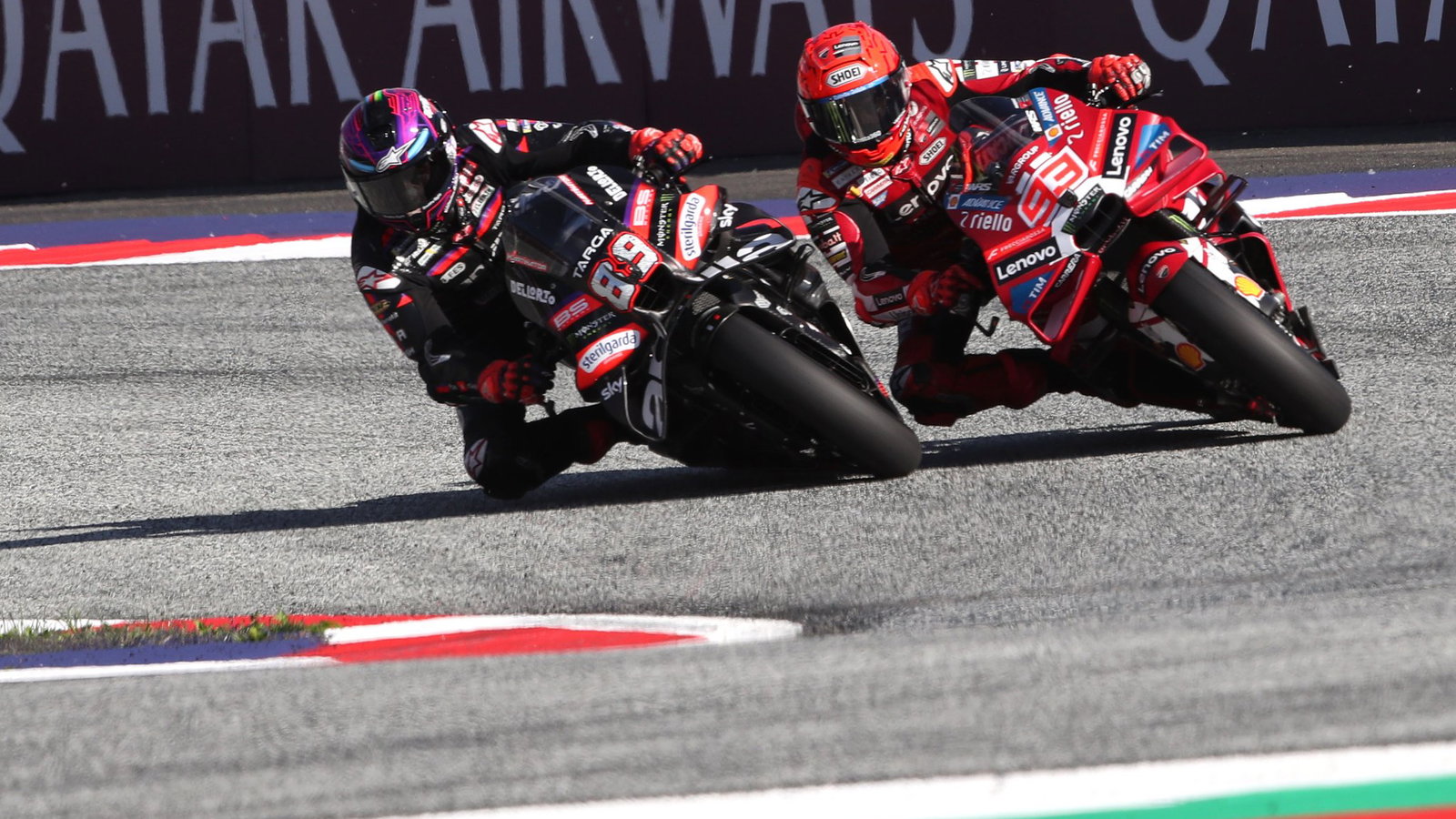 Jorge Martin, Marc Marquez, 2026 Austria MotoGP sprint