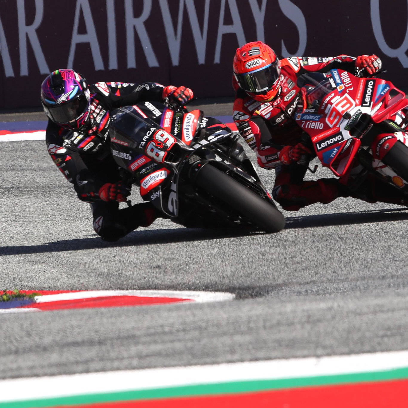 Jorge Martin, Marc Marquez, 2026 Austria MotoGP sprint