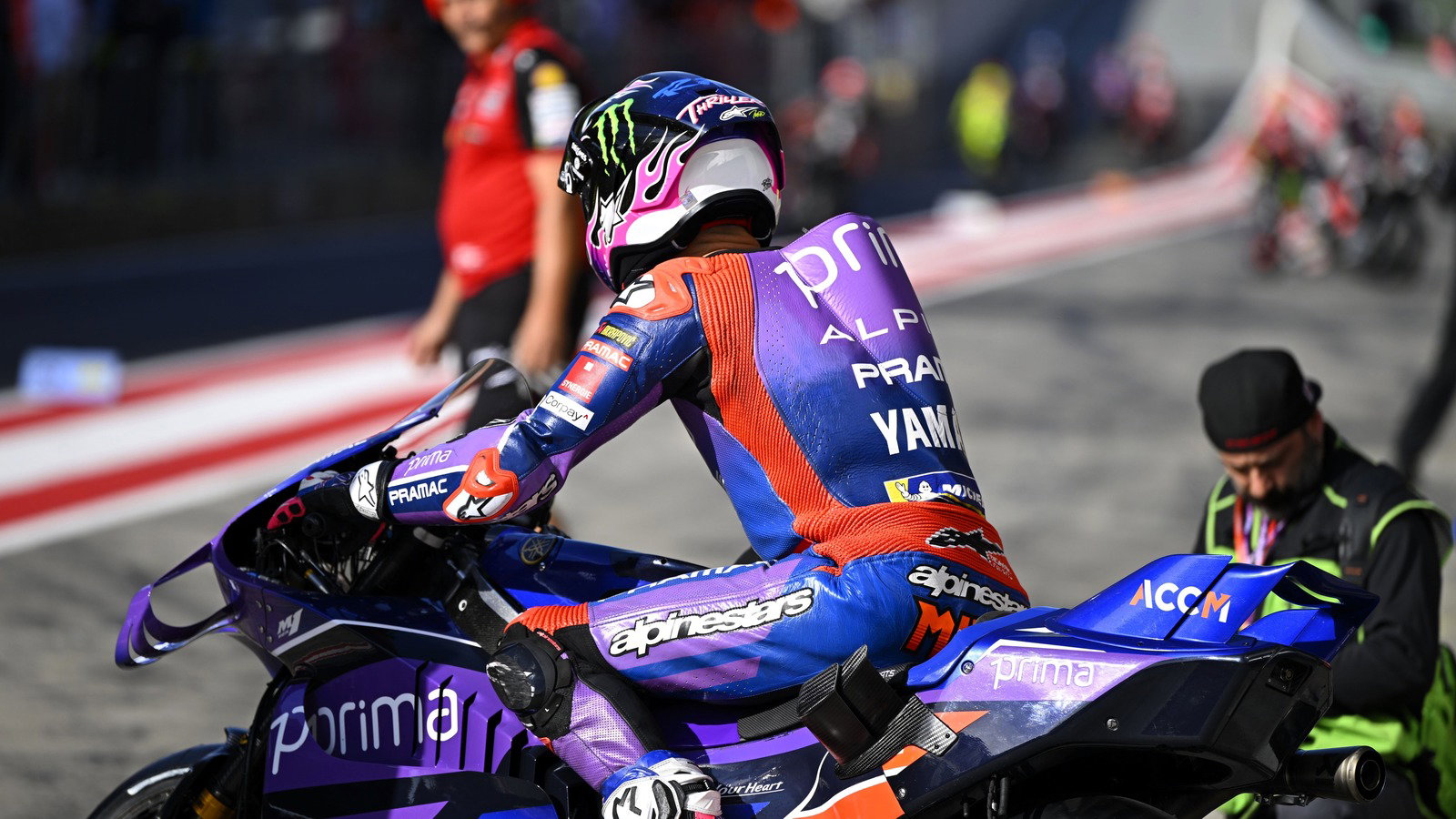 Jack Miller’s Yamaha slower than the Baggers in closing laps of the Austrian MotoGP